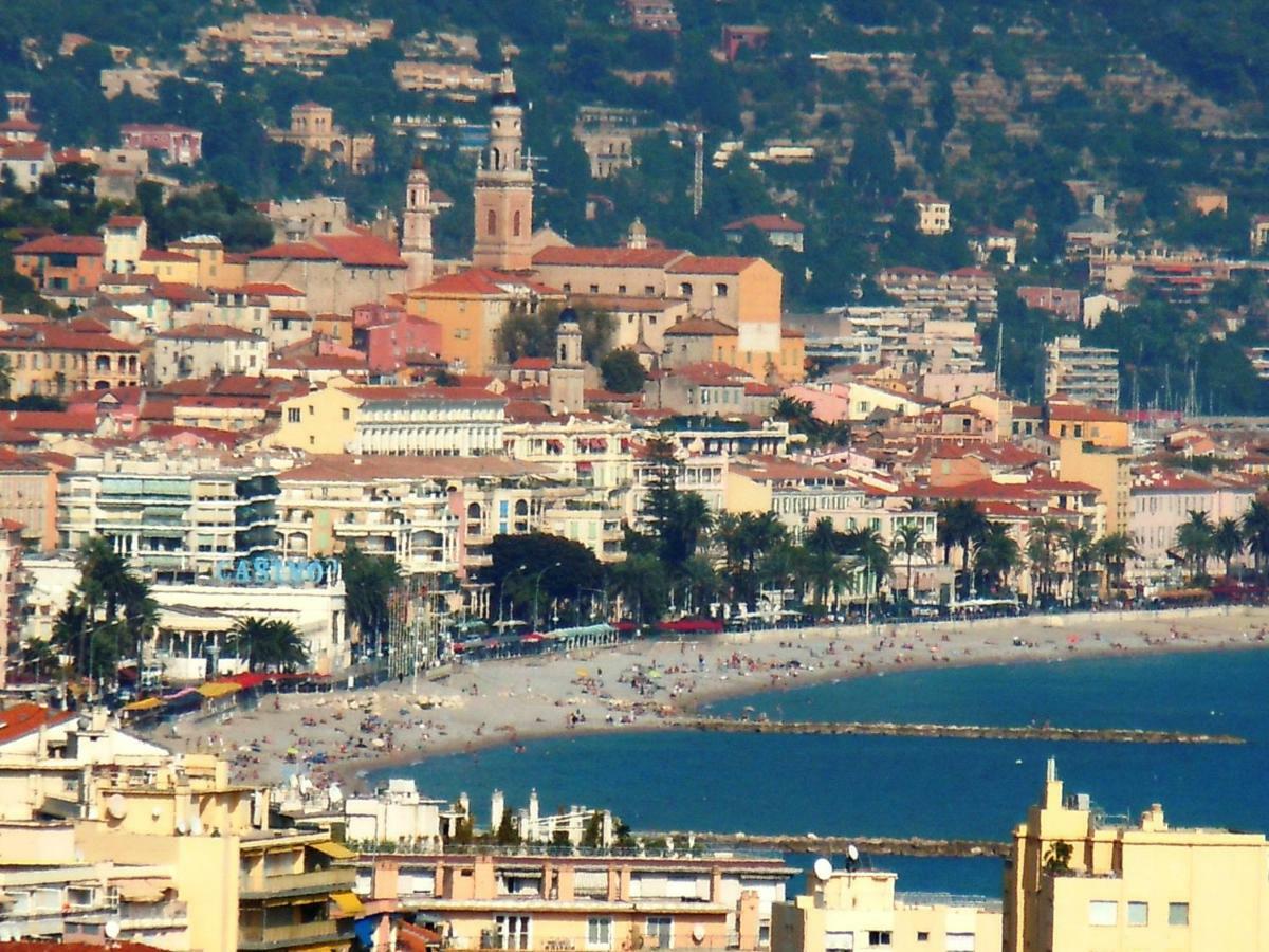 Résidence Le Méditerranée Menton Exterior foto