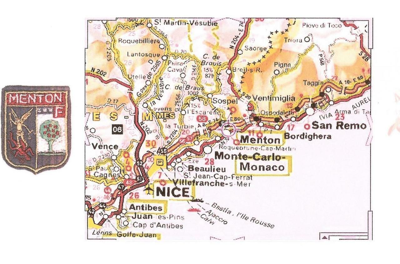 Résidence Le Méditerranée Menton Exterior foto