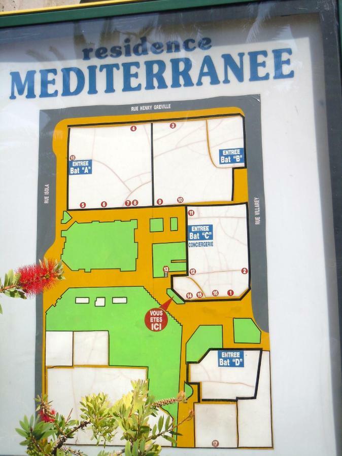Résidence Le Méditerranée Menton Exterior foto